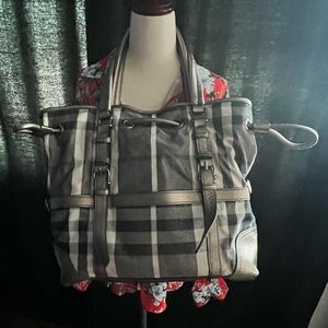 Vintage Burberry Metallic Tote bag